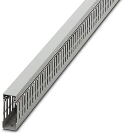 CABLE TRUNKING, LIGHT GREY, B 25 MM, H 60 MM