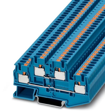 Double-Level Terminal Block (PTTB 4 BU)