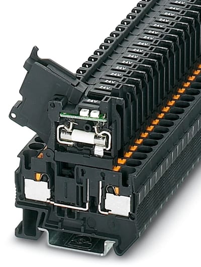 Fuse Modular Terminal Block (PT 4-Hesiled 24 (5X20))