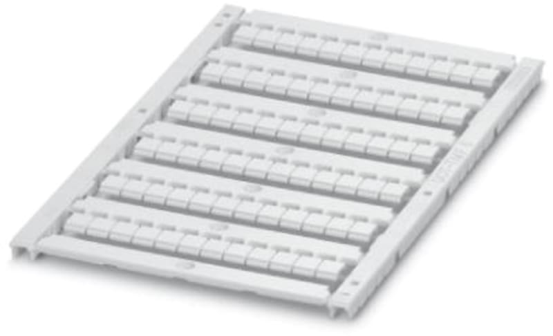 Phoenix Contact UCT-TMF 5 Terminal Marker, Snap-on, 5.2 mm, White