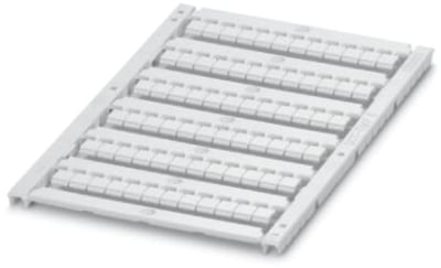 Phoenix Contact UCT-TMF 5 Terminal Marker, Snap-on, 5.2 mm, White