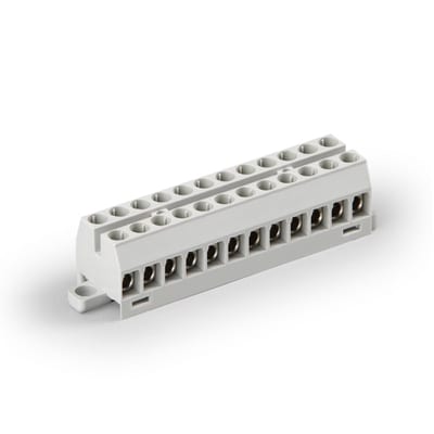 KR 8121 DIN-RAIL Terminal 12-Pole BL
