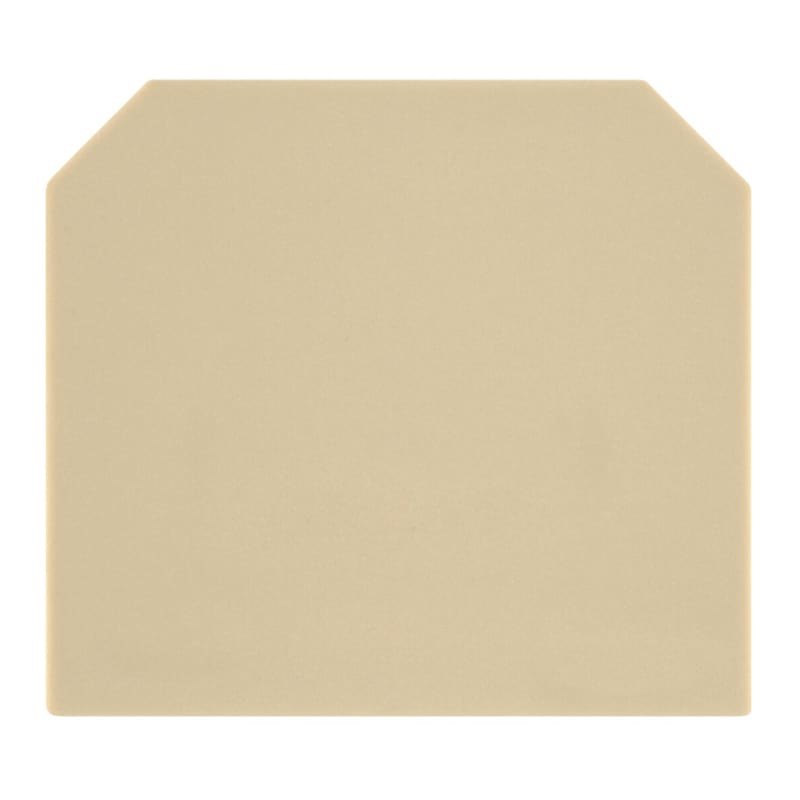 Weidmüller AP SAK4-10 End Plate for SAK Terminal Block 4-10 mm² Polyamide Beige