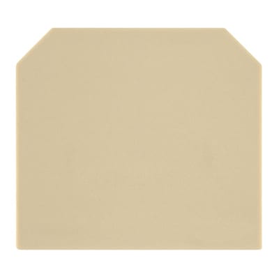 Weidmüller AP SAK4-10 End Plate for SAK Terminal Block 4-10 mm² Polyamide Beige