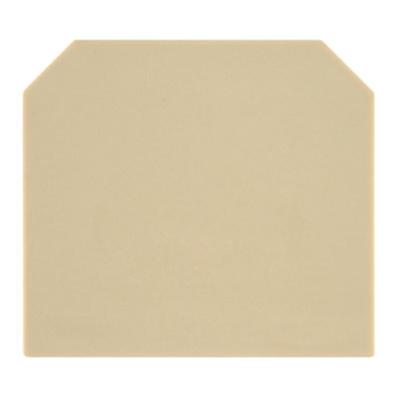Weidmüller AP ASK1 Beige PA End Plate for Terminal Blocks