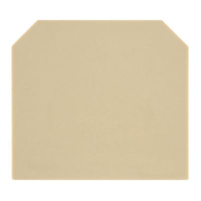 Weidmüller AP ASK1 Beige PA End Plate for Terminal Blocks