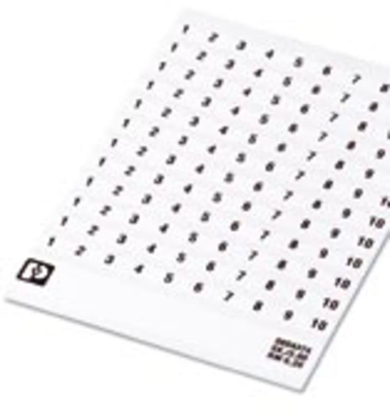 Marking Strip ZBF 6,LGS:21-30 (zbf 6-Lgs: 21-30)