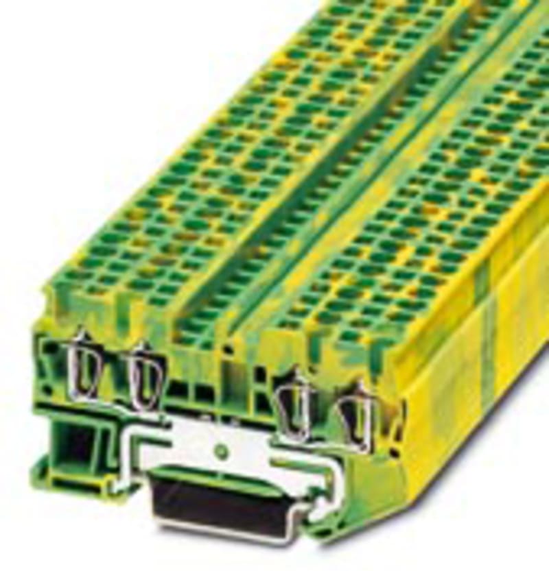 Earthing Terminal block ST 2,5-QUATTRO-PE