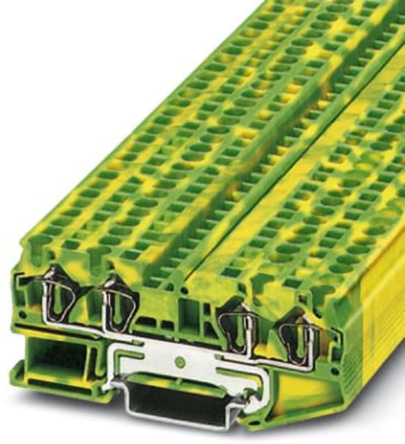 Ground Modular Terminal Block (ST 4-QUATTRO-PE)