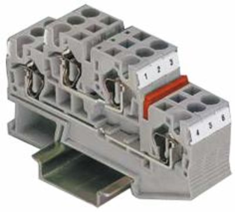Double-Level Spring-Cage Terminal Block (STTB 1,5)