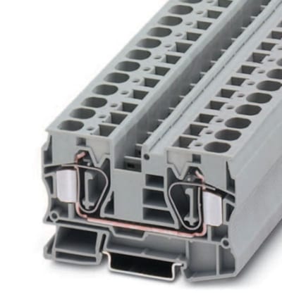 Phoenix Contact ST 16 Spring-Clamp Terminal Block 0.2–16 mm² Grey