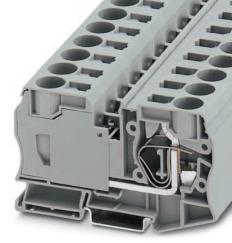 Phoenix Contact ST 35 Spring-Clamp Terminal Block, 2.5-35 mm², 125 A