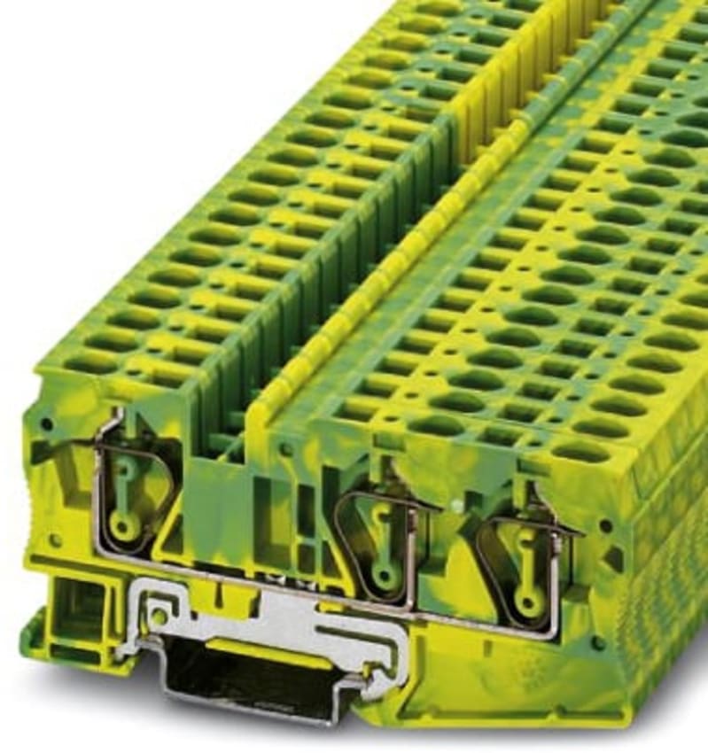 Ground Modular Terminal Block (ST 6-TWIN-PE)