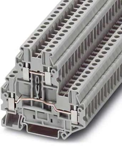 Terminal Block, screw, 2-Level, 0.14-2.5