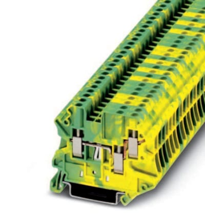 Ground Modular Terminal Block (UT 2,5- TWIN-PE)