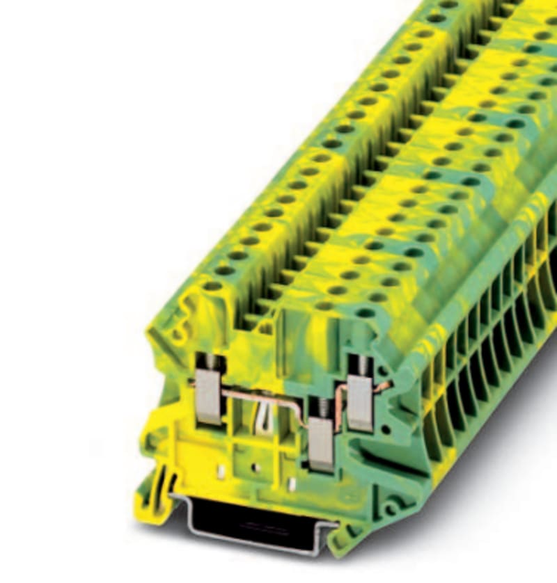 Ground Modular Terminal Block (UT 4-TWIN-PE)