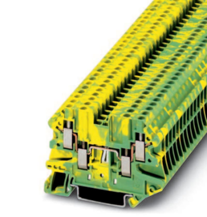 Ground Modular Terminal Block (UT 4-QUATTRO-PE)