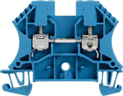 WDU 4 BLUE DIN-RAIL Terminal