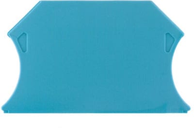 Weidmüller WAP 2.5-10 BL End Plate Blue W-Series