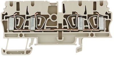 DIN-RAIL Terminal ZDU 2,5/4AN Spring