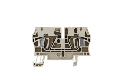 DIN-RAIL Terminal ZDU 4 BLUE Spring