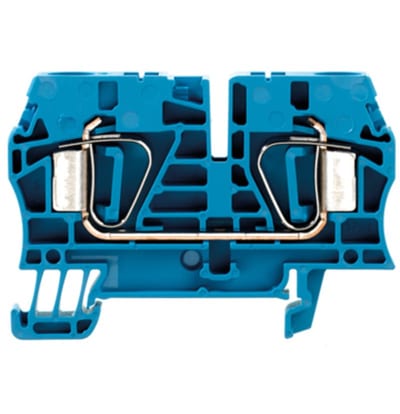 DIN-RAIL Terminal ZDU 6 BLUE Spring