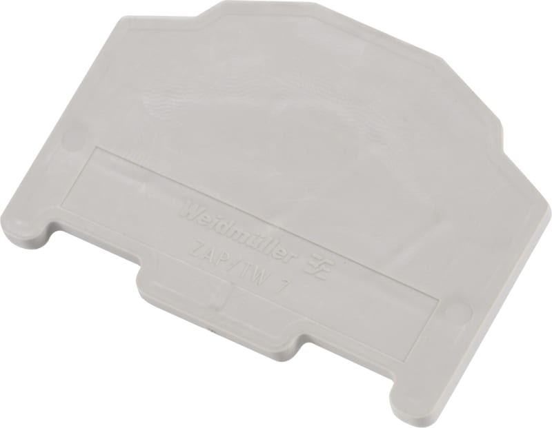 J.f.knudtzen ZAP/TW7 End and Intermediate Plate for ZDU 2 Terminal Blocks Dark Beige