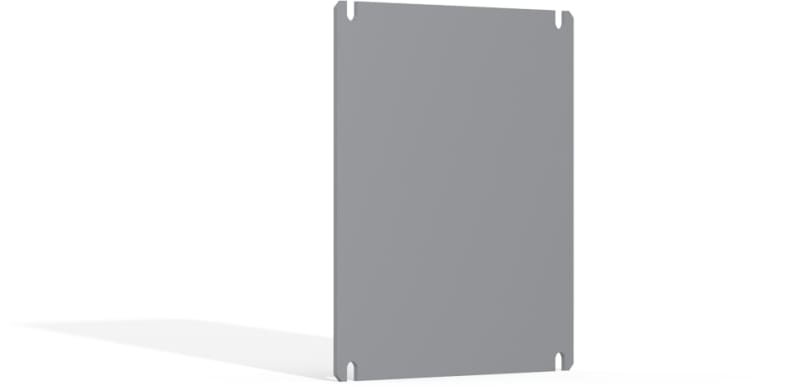 nVent HOFFMAN DMP0808E Galvanised Steel Mounting Plate 80×82 mm