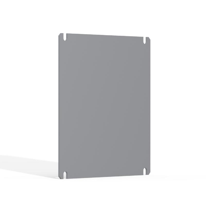 nVent HOFFMAN DMP0812E Galvanised Steel Mounting Plate 80×120 mm