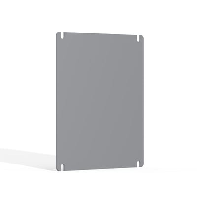 nVent HOFFMAN DMP1624E Galvanised Steel Mounting Plate 160×240 mm