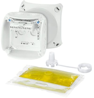 Hensel WP Watertight JUNCTION BOX 2,5 mm², GREY (wp 0402 G)
