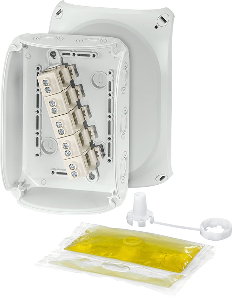 Hensel WP Watertight JUNCTION BOX 10 mm²,GREY (wp 1010 G)