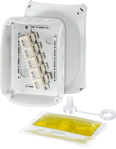 Hensel WP Watertight JUNCTION BOX 10 mm²,GREY