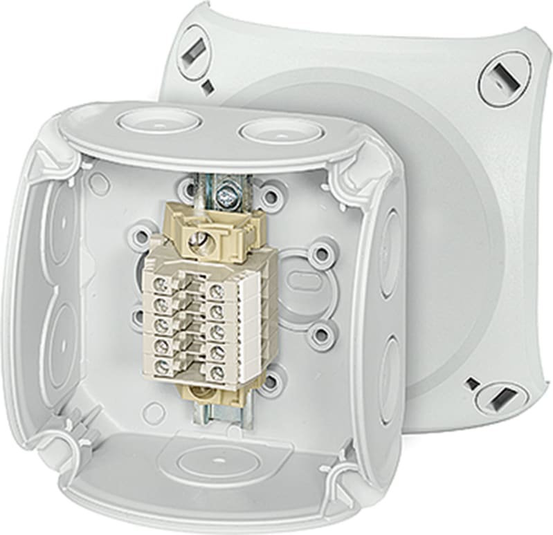 Terminal block box 5X2,5mm²Al/Cu (RK 0205 T)
