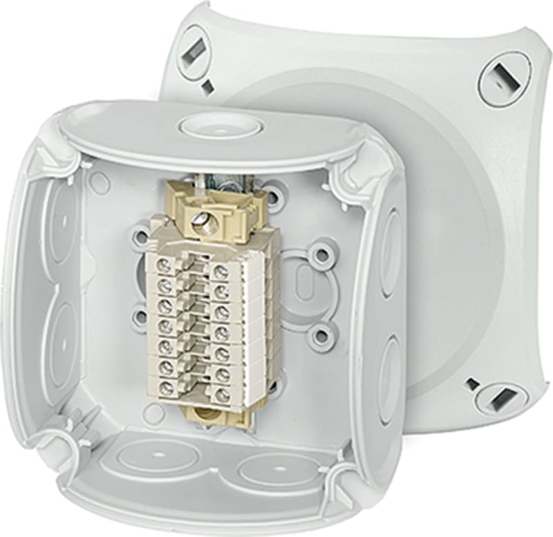 Terminal block box 7X2,5mm²Al/Cu (RK 0207 T)