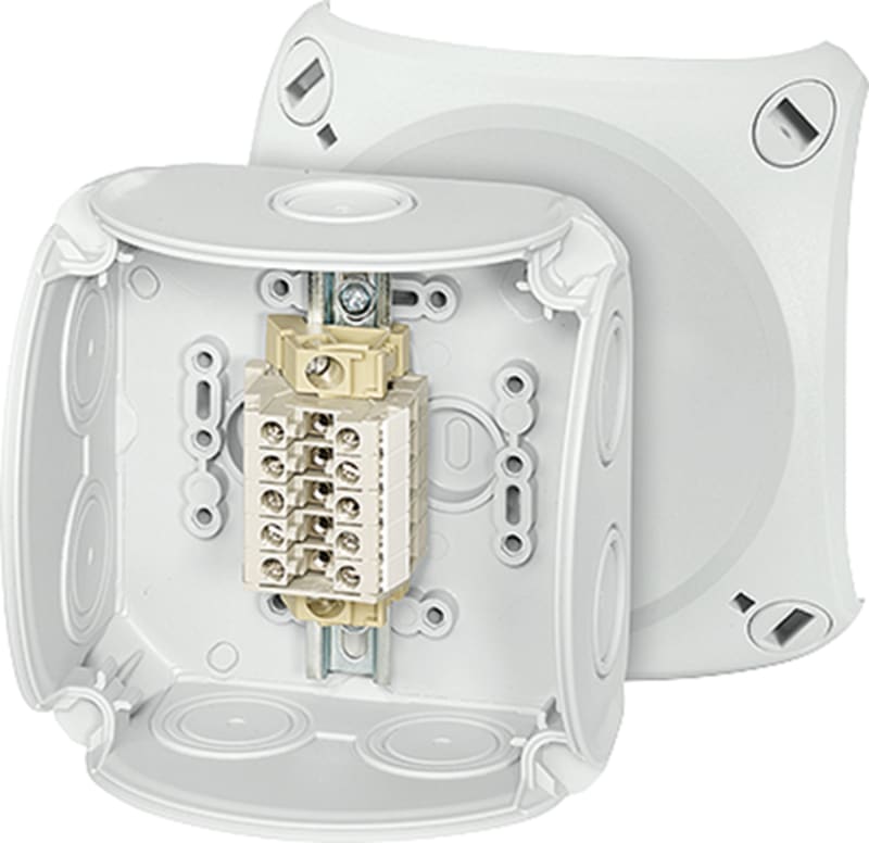 Terminal block box 5X4MM² Al/Cu (RK 0405 T)