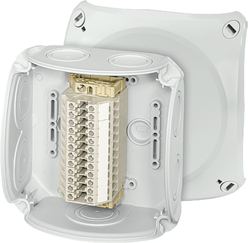 Terminal block box 12X4MM²Al/Cu (RK 0612 T)