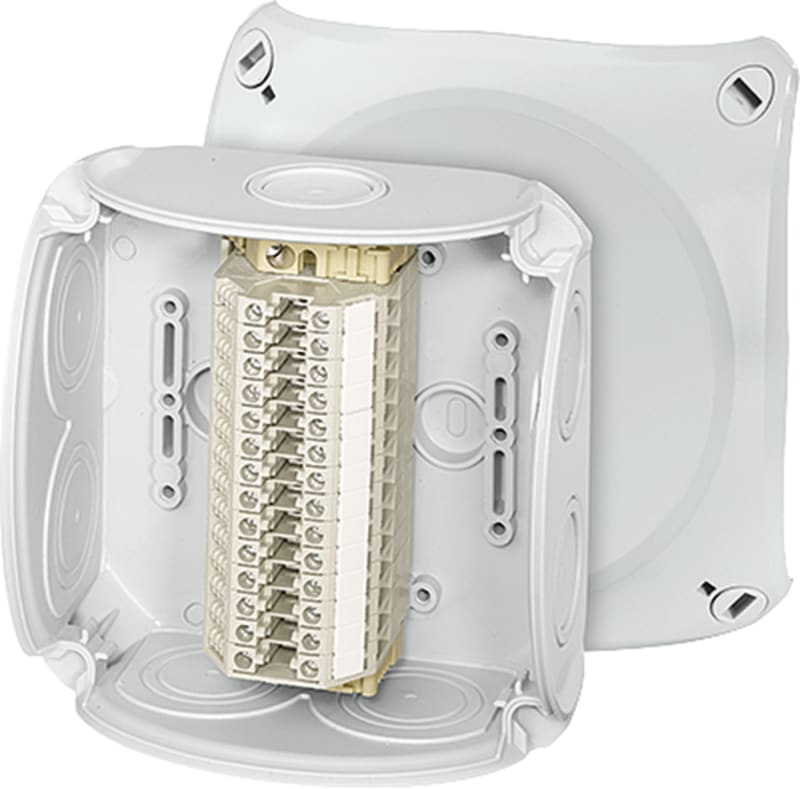 Terminal block box 14X4MM²Al/Cu (RK 0614 T)