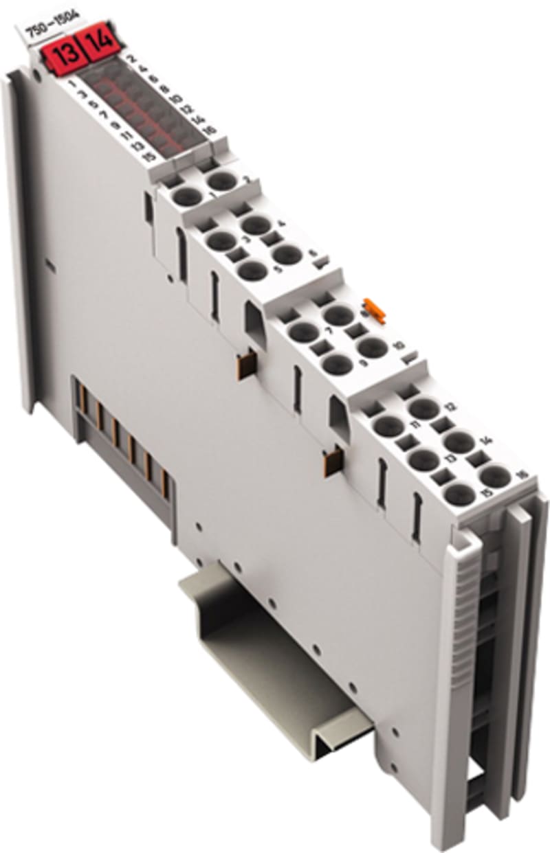 16-Channel digital output; 24 VDC; 0.5 A (750-1504)