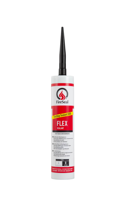 Fire Seal Silicone Sealant Black (100723)