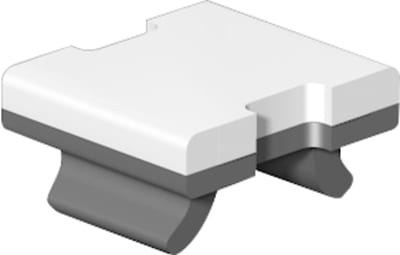 Terminal block markers Dekafix 5/5 white