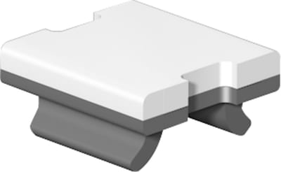 Terminal block markers Dekafix 5/6 white