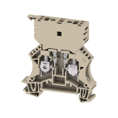 J.f.knudtzen Terminal, Screw connection, Fuse insulator, for screwable cross-connection, One end without connector