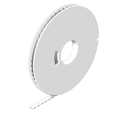 Terminal block markers WS 12/6 white