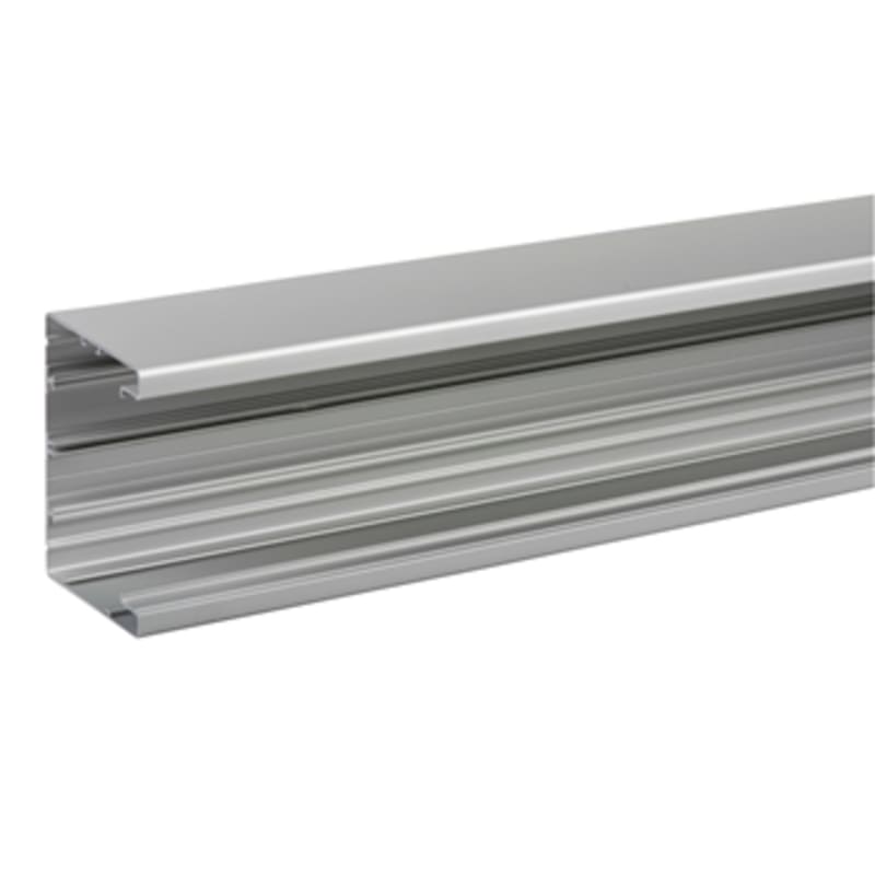 INKA Wall Trunking 101x72 mm, 2.5 m, Anodised Aluminium, Halogen-Free (5504000)