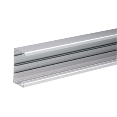 INKA Wall Trunking 100x52 mm, 2.5 m, Anodised Aluminium, Halogen-Free