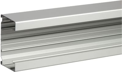 INKA Wall Trunking 123x72 mm, 2.5 m, Anodised Aluminium, Halogen-Free (5507000)