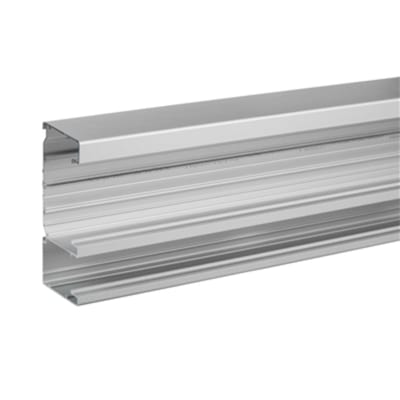 INKA Wall Trunking 161x72 mm, 2.5 m, Anodised Aluminium, Halogen-Free