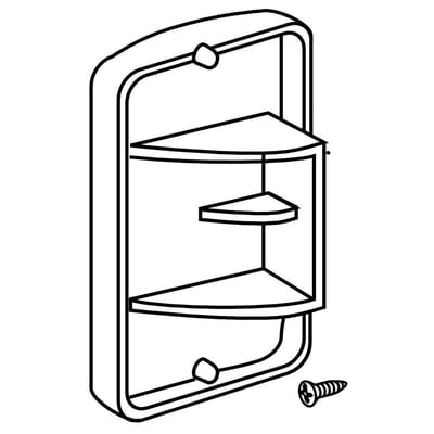 Schneider Electric INKA 123 ES End Piece Grey