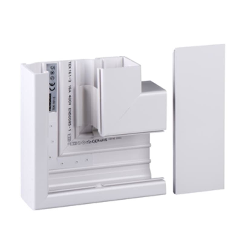 L-Piece White TEK161-3PV Nedls (5532630)